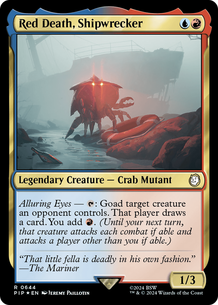 Red Death, Shipwrecker (Surge Foil) [Fallout] | Card Citadel