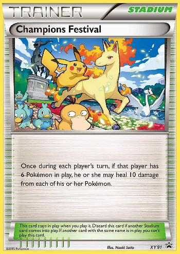 Champions Festival (XY91) (2015) [XY: Black Star Promos] | Card Citadel