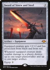 Sword of Sinew and Steel [Modern Horizons] | Card Citadel