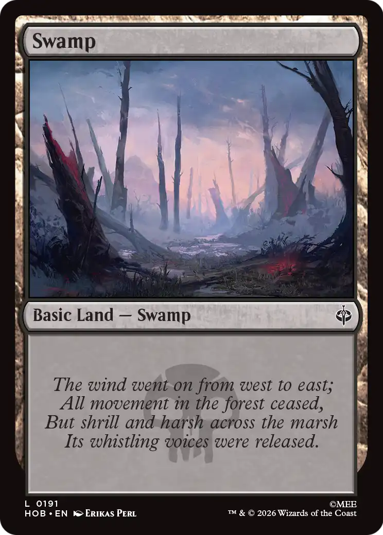 Swamp (0191) [The Hobbit] | Card Citadel