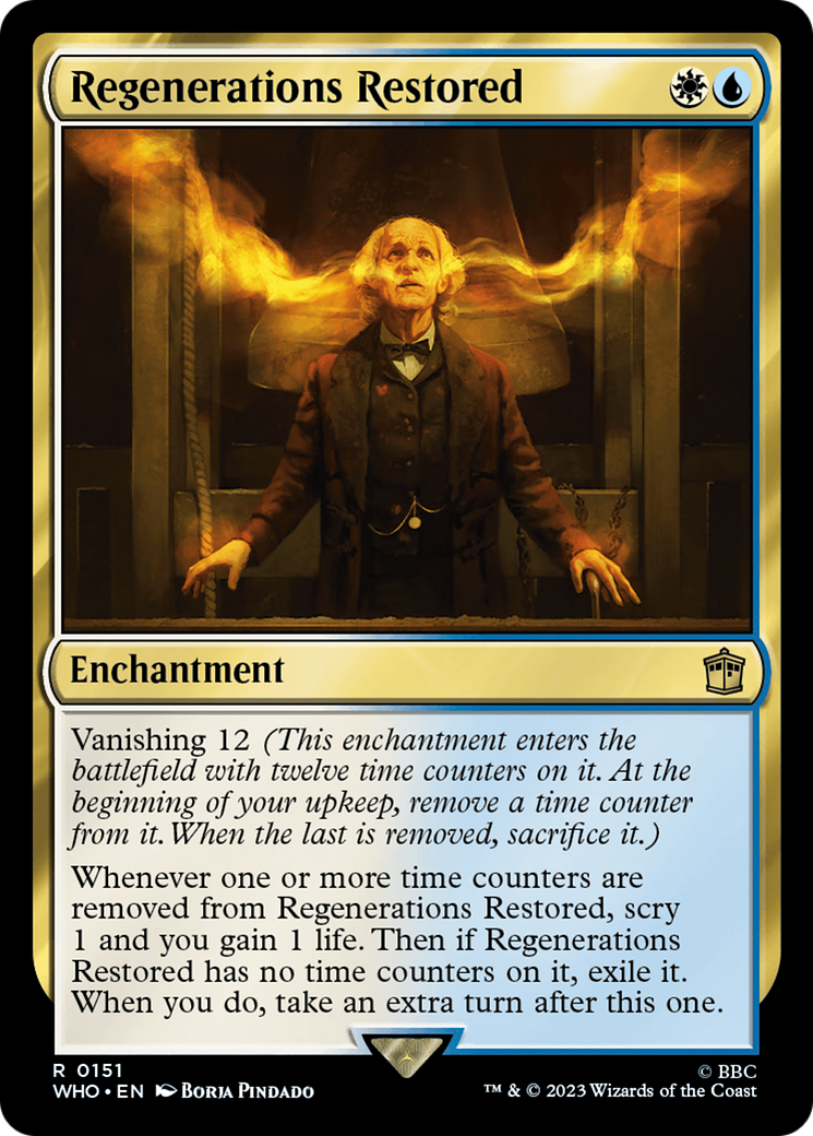 Regenerations Restored [Doctor Who] | Card Citadel