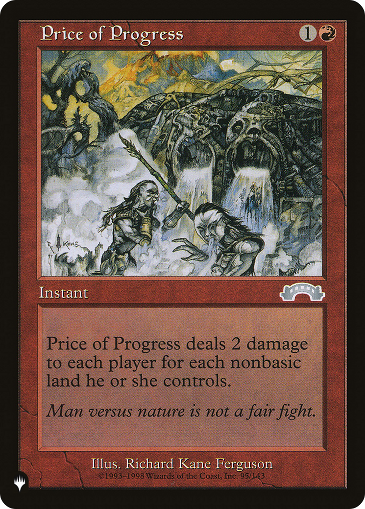 Price of Progress (EXO) [The List Reprints] | Card Citadel