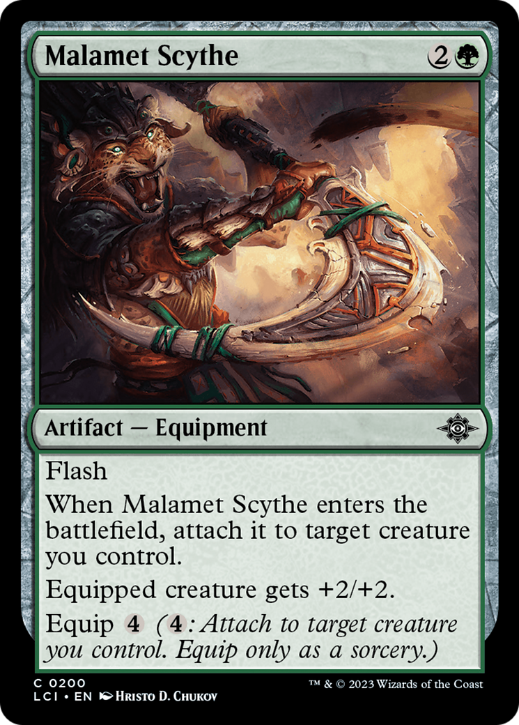 Malamet Scythe [The Lost Caverns of Ixalan] | Card Citadel