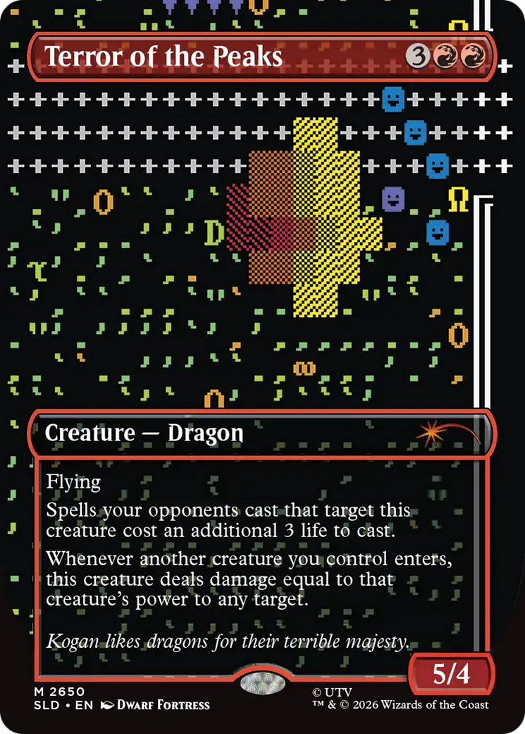Terror of the Peaks [Secret Lair Drop Series] | Card Citadel