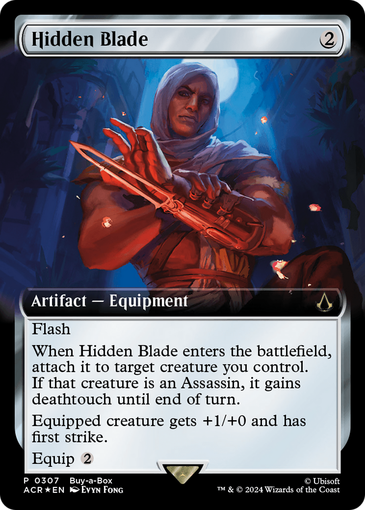 Hidden Blade (Extended Art) [Assassin's Creed Promos] | Card Citadel