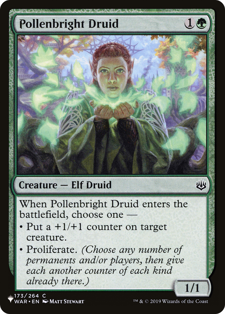 Pollenbright Druid [The List Reprints] | Card Citadel