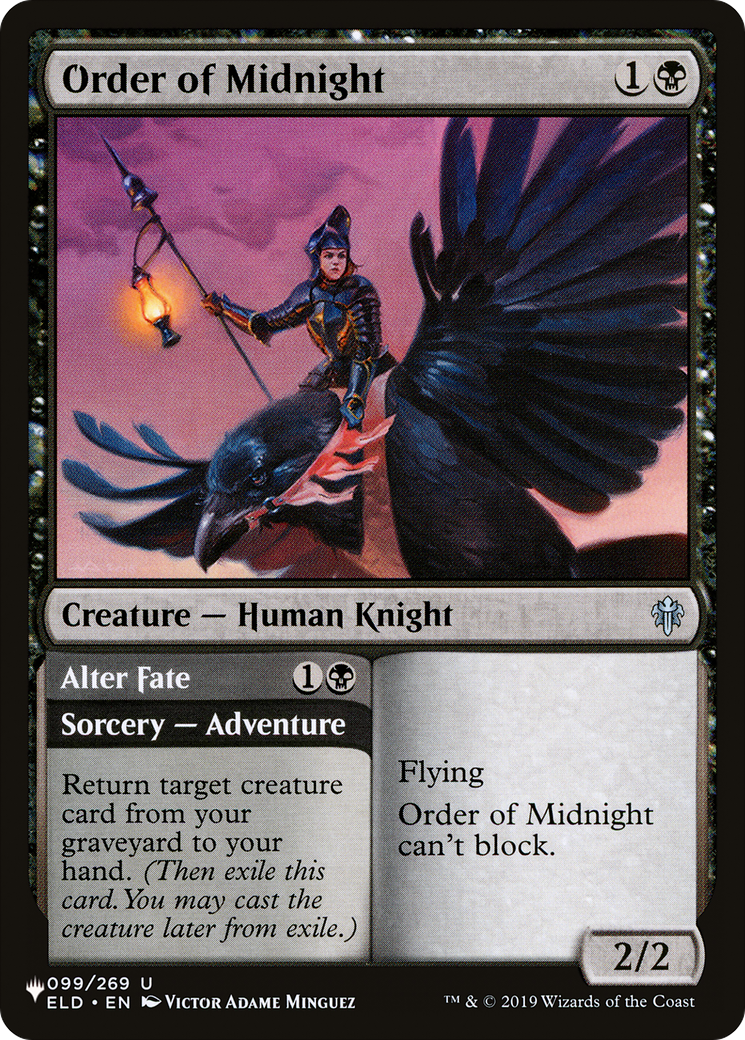 Order of Midnight [The List Reprints] | Card Citadel