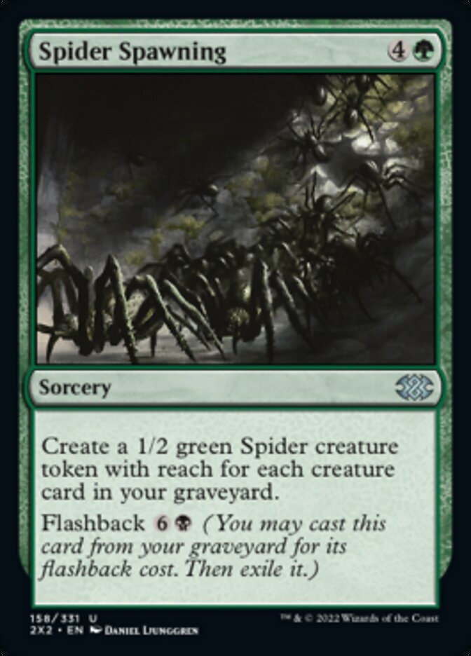 Spider Spawning [Double Masters 2022] | Card Citadel