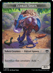 Eldrazi Spawn // Construct (0042) Double-Sided Token [Commander Masters Tokens] | Card Citadel