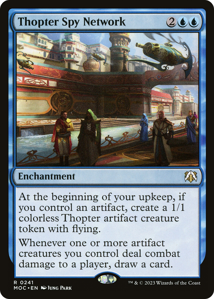 Thopter Spy Network [March of the Machine Commander] | Card Citadel