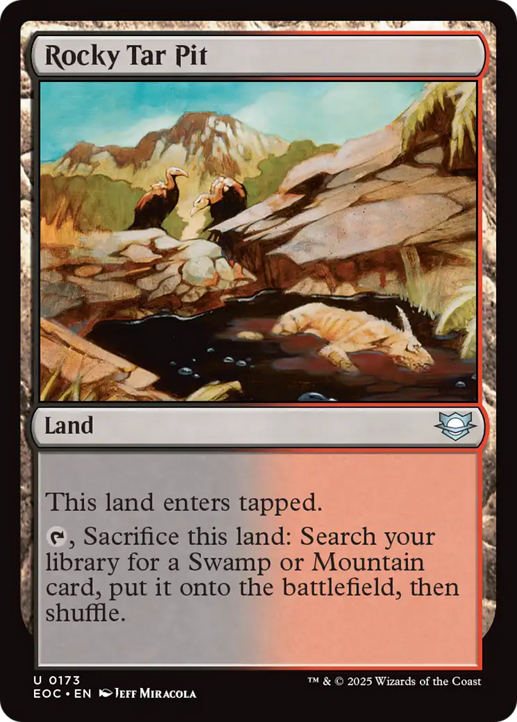 Rocky Tar Pit [Edge of Eternities Commander] | Card Citadel