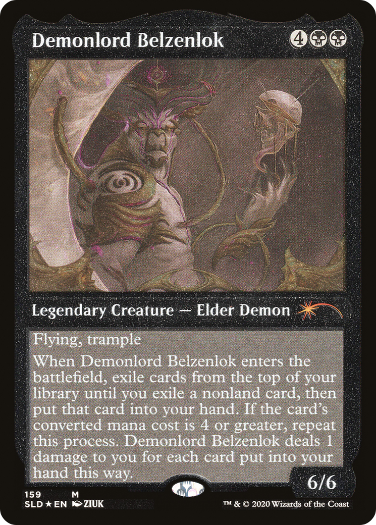 Demonlord Belzenlok (Foil Etched) [Secret Lair Drop Series] | Card Citadel