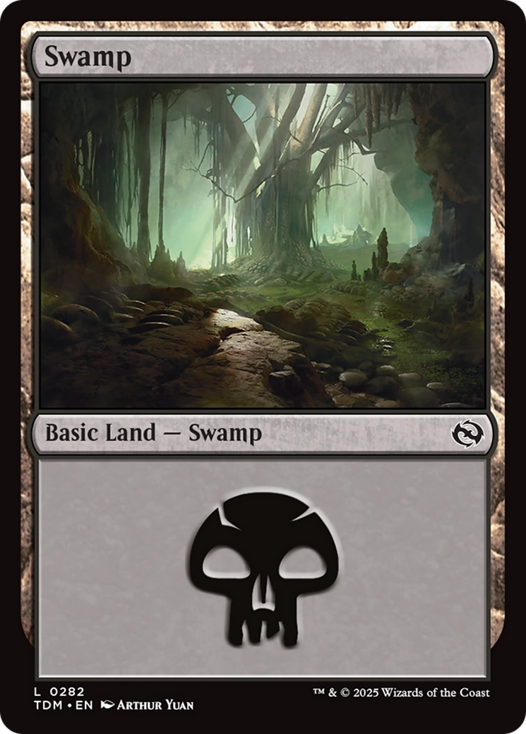 Swamp (0282) [Tarkir: Dragonstorm] | Card Citadel