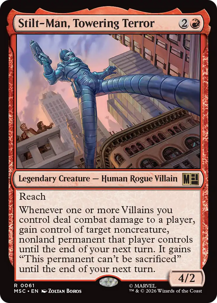 Stilt-Man, Towering Terror [Marvel Super Heroes Commander] | Card Citadel