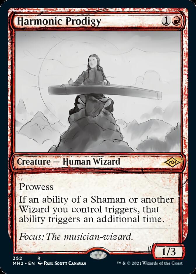 Harmonic Prodigy (Sketch) [Modern Horizons 2] | Card Citadel