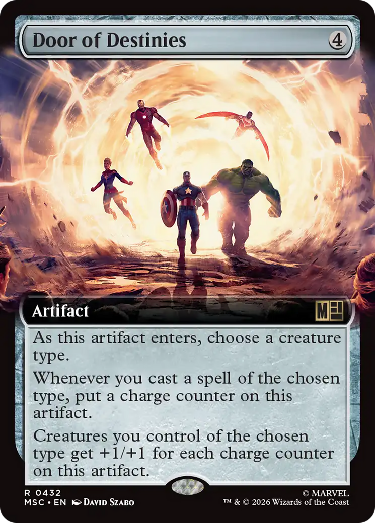 Door of Destinies (Extended Art) [Marvel Super Heroes Commander] | Card Citadel