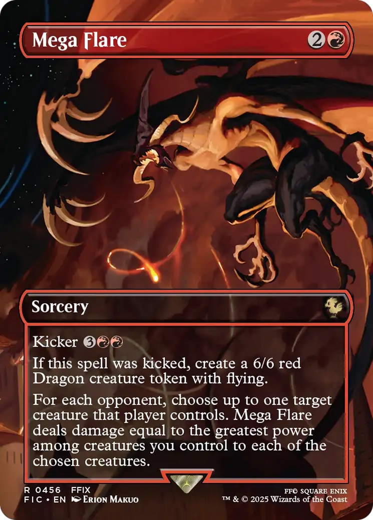Mega Flare (Borderless) [FINAL FANTASY Commander] | Card Citadel