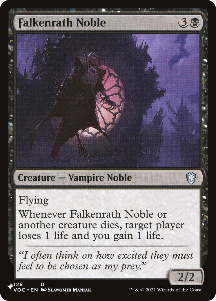 Falkenrath Noble [The List Reprints] | Card Citadel