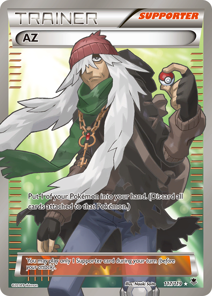 AZ (117/119) [XY: Phantom Forces] | Card Citadel