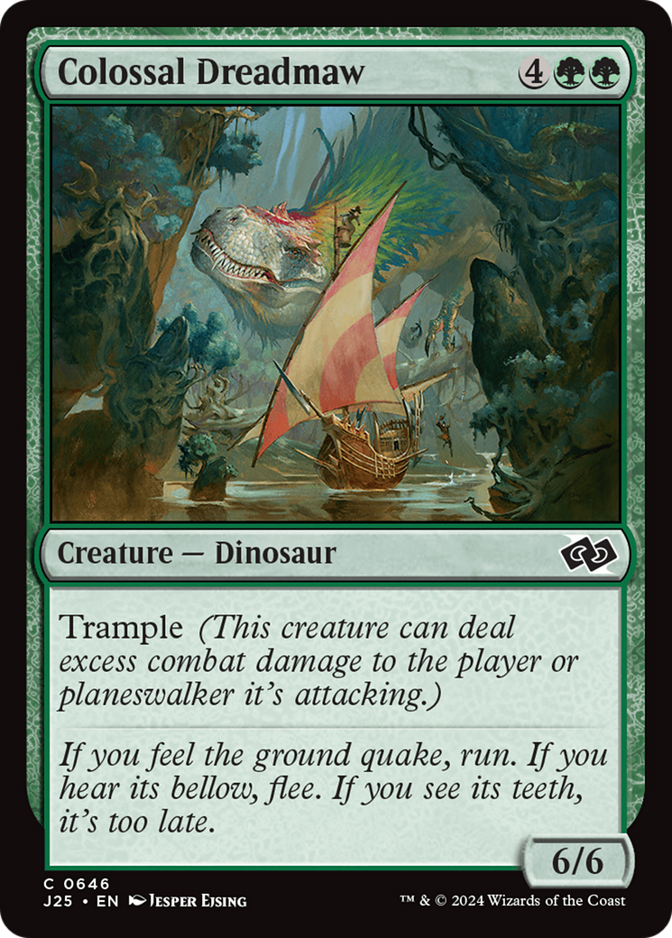 Colossal Dreadmaw [Foundations Jumpstart] | Card Citadel