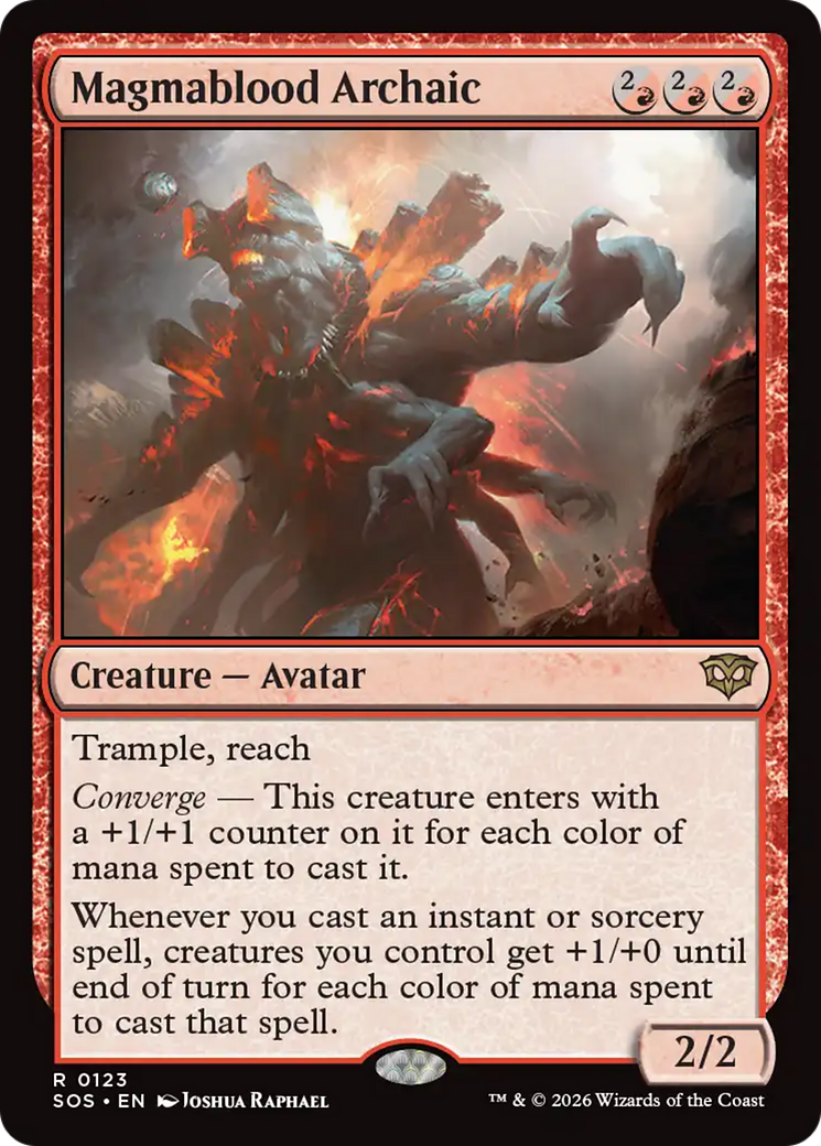 Magmablood Archaic [Secrets of Strixhaven] | Card Citadel