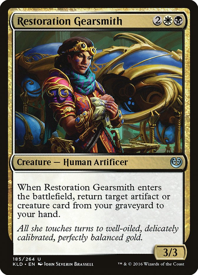 Restoration Gearsmith [Kaladesh] | Card Citadel