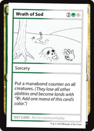 Wrath of Sod (2021 Edition) [Mystery Booster Playtest Cards] | Card Citadel