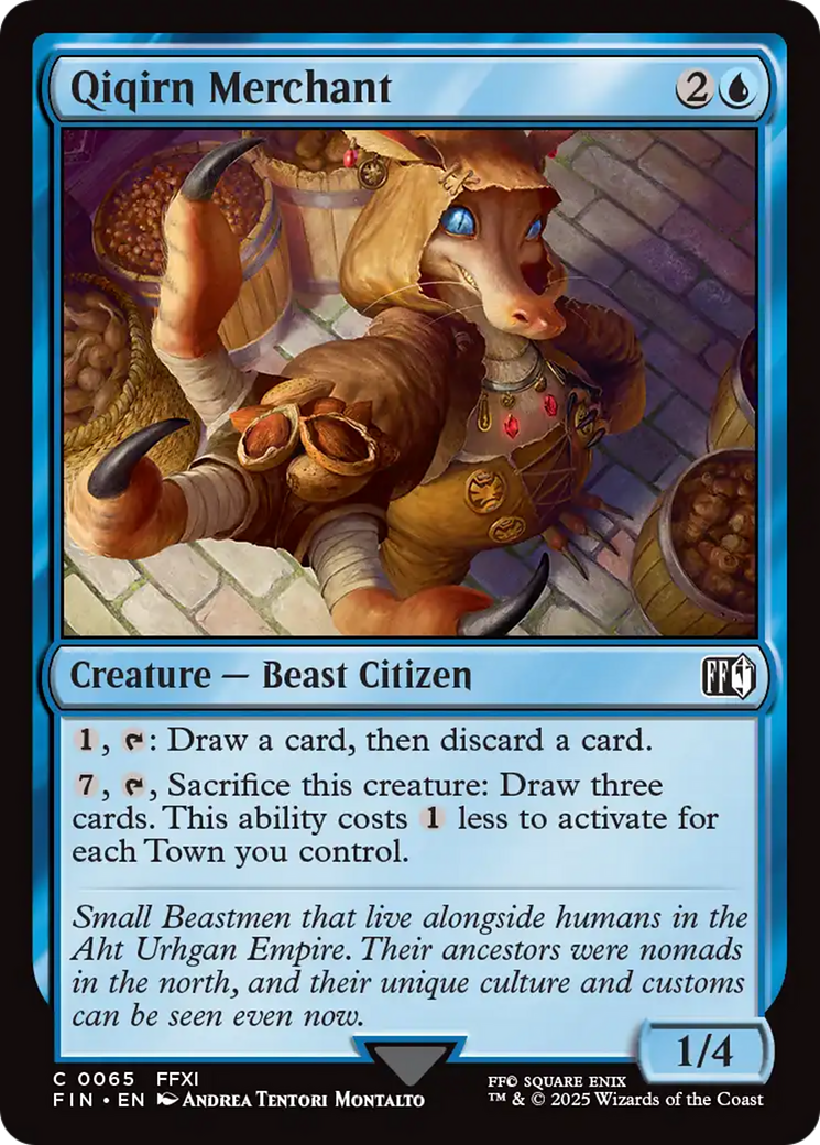 Qiqirn Merchant [FINAL FANTASY] | Card Citadel