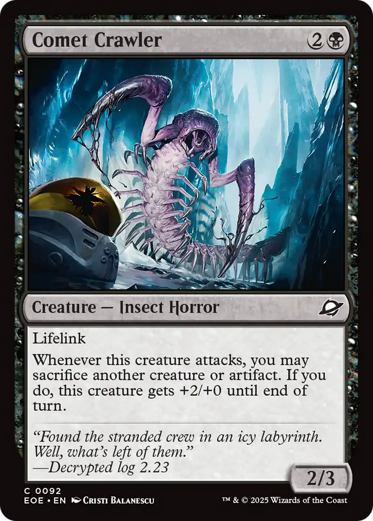 Comet Crawler [Edge of Eternities] | Card Citadel