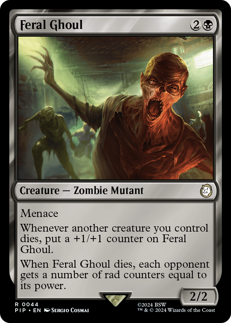 Feral Ghoul [Fallout] | Card Citadel