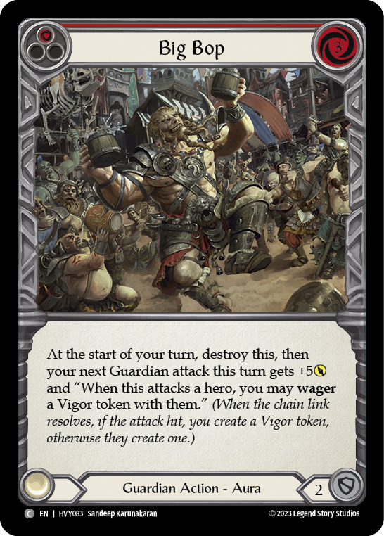Big Bop (Red) [HVY083] (Heavy Hitters)  Rainbow Foil | Card Citadel