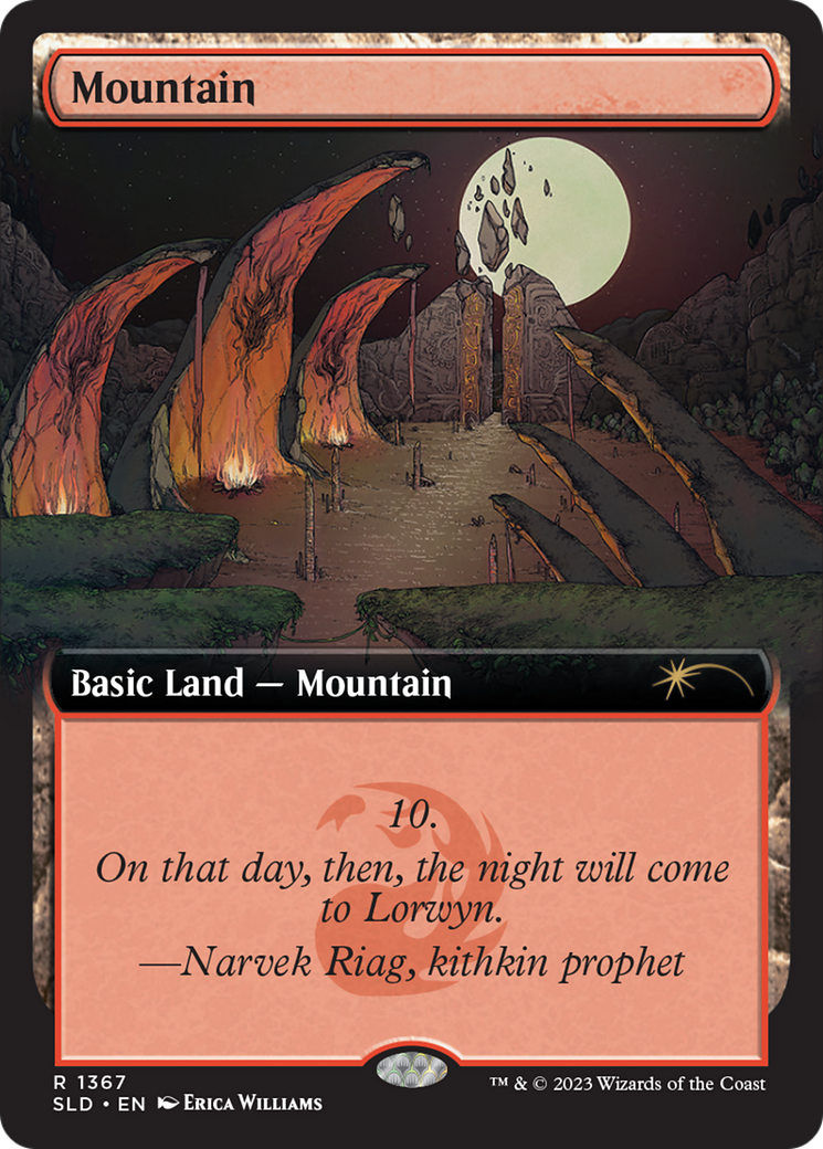 Mountain (1367) [Secret Lair Drop Series] | Card Citadel