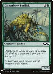 Daggerback Basilisk [Mystery Booster] | Card Citadel