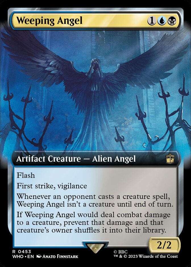 Weeping Angel (Extended Art) [Doctor Who] | Card Citadel