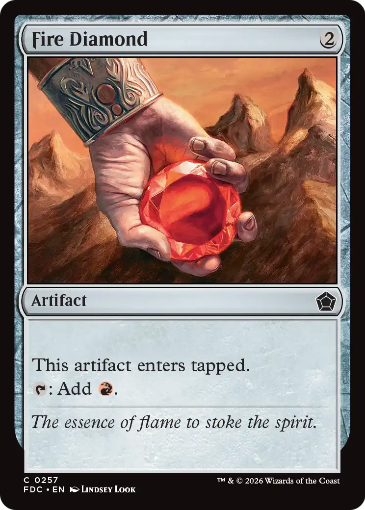 Fire Diamond [Foundations Commander] | Card Citadel