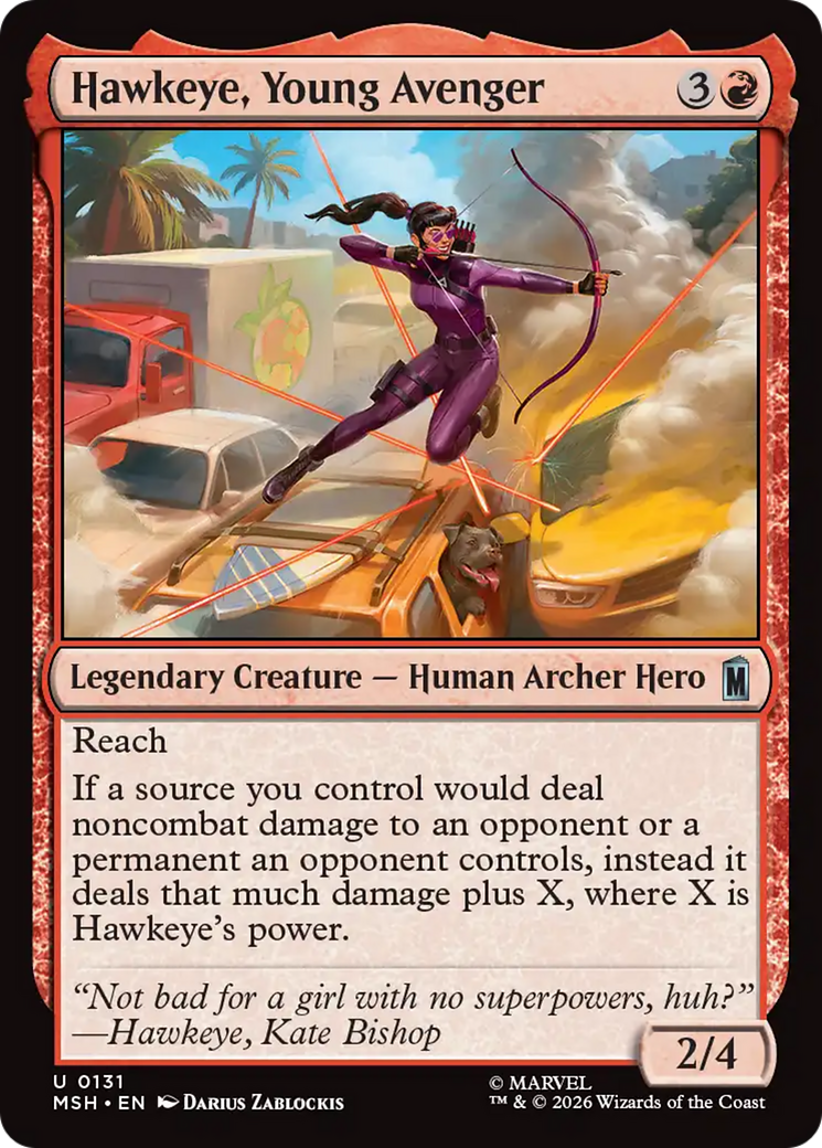 Hawkeye, Young Avenger [Marvel Super Heroes] | Card Citadel