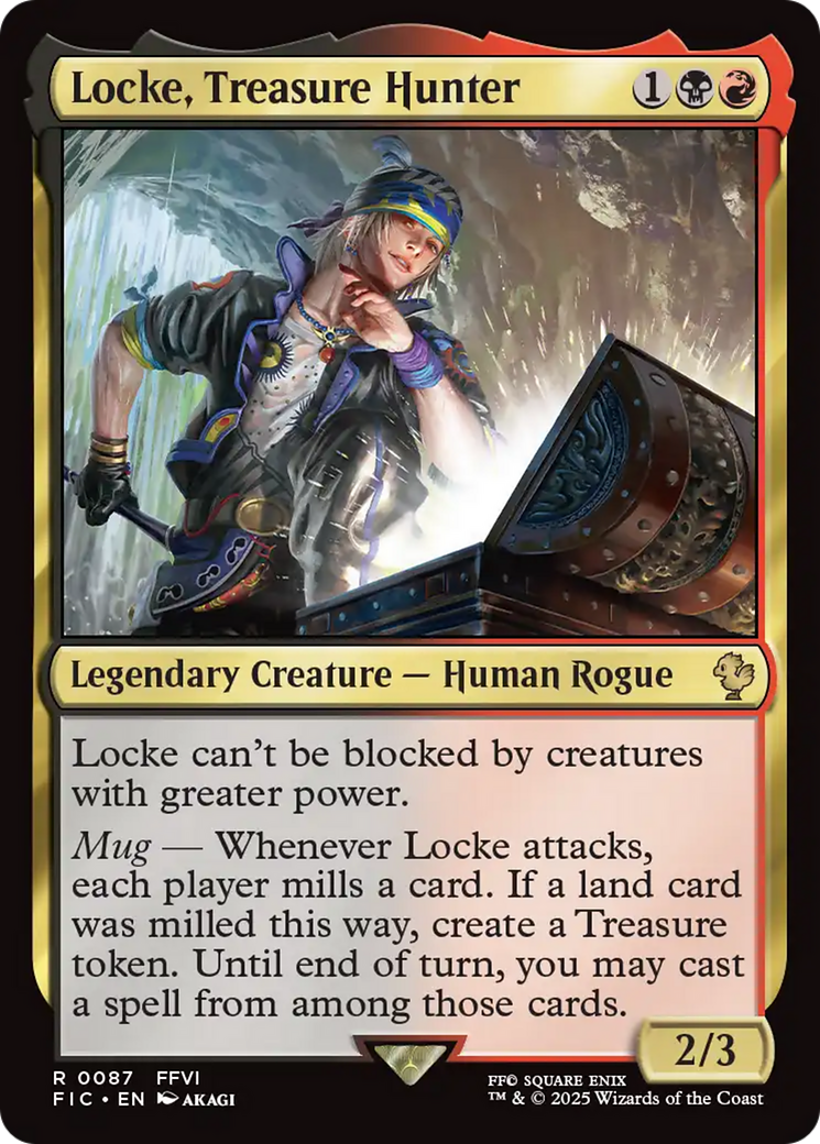 Locke, Treasure Hunter [FINAL FANTASY Commander] | Card Citadel