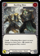 Buckling Blow (Yellow) [U-WTR058] (Welcome to Rathe Unlimited)  Unlimited Rainbow Foil | Card Citadel