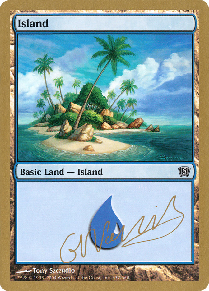 Island (gn337) (Gabriel Nassif) [World Championship Decks 2004] | Card Citadel
