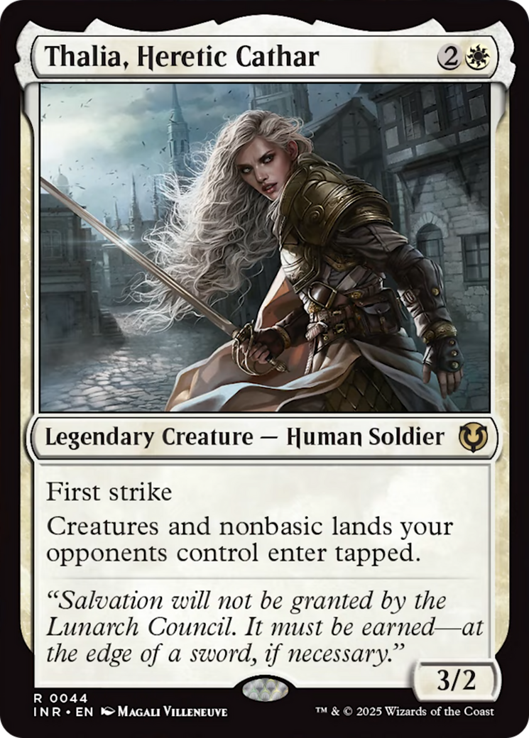 Thalia, Heretic Cathar [Innistrad Remastered] | Card Citadel