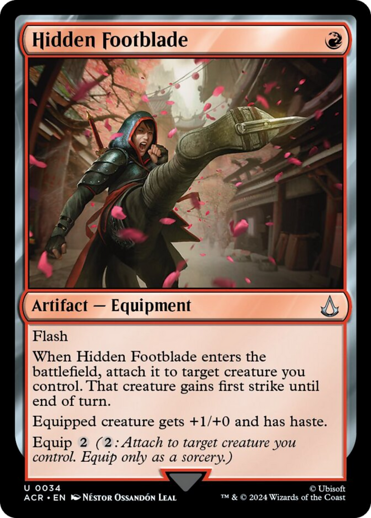 Hidden Footblade [Assassin's Creed] | Card Citadel