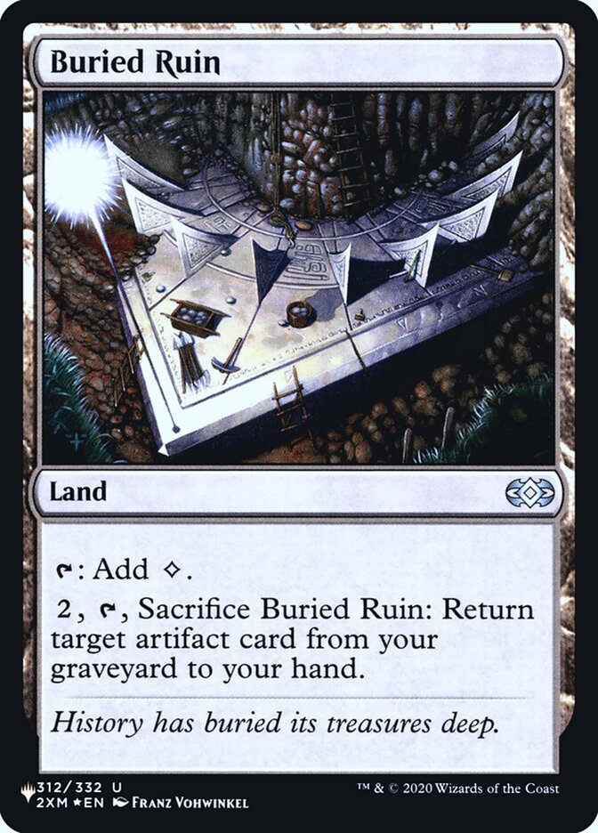 Buried Ruin [Secret Lair: Heads I Win, Tails You Lose] | Card Citadel