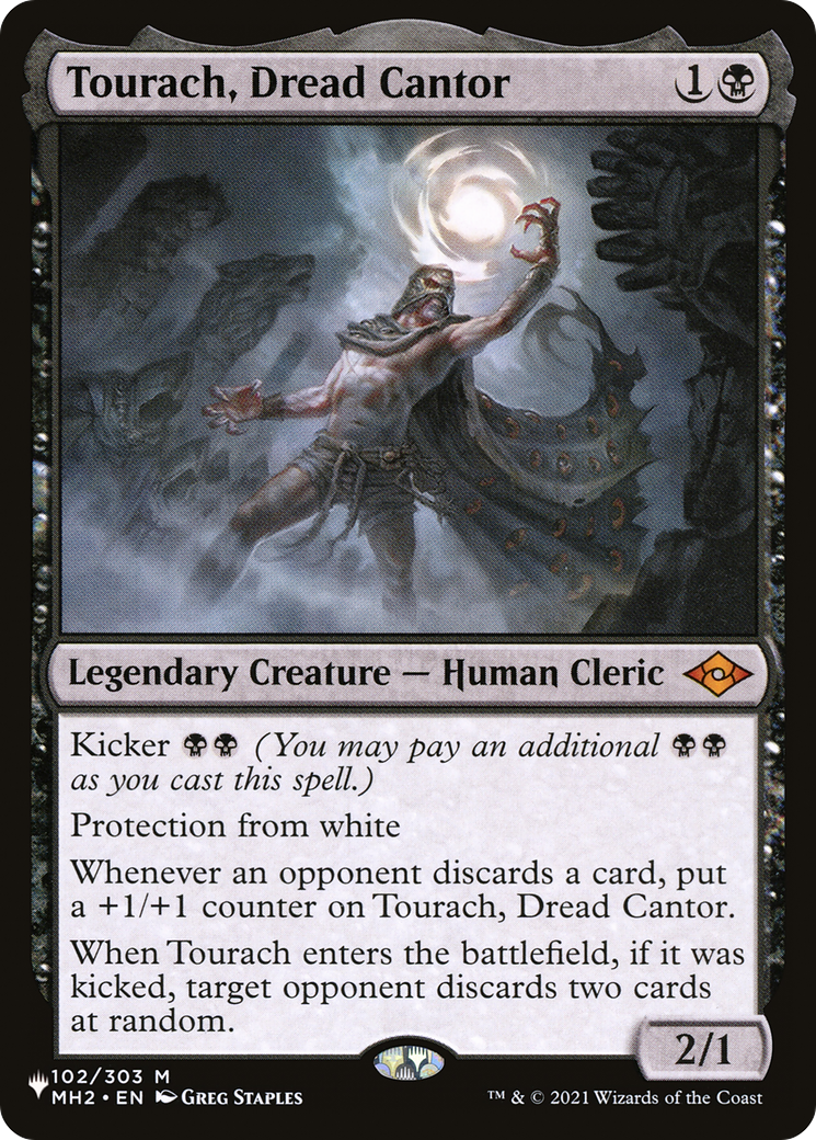 Tourach, Dread Cantor [The List Reprints] | Card Citadel