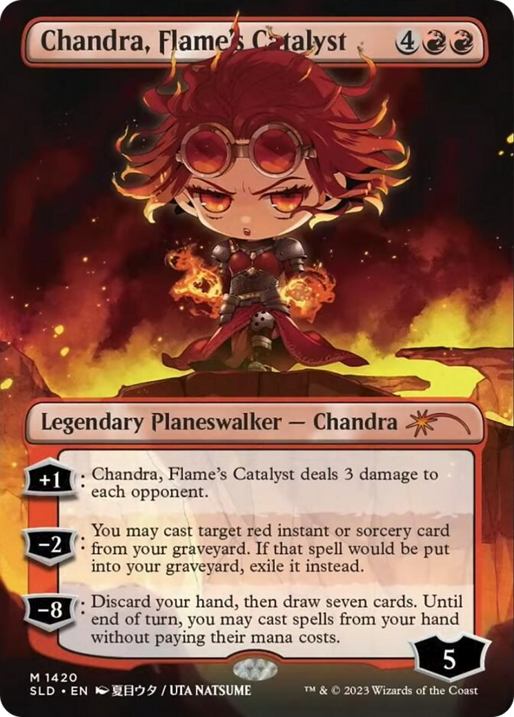 Chandra, Flame's Catalyst (Rainbow Foil) [Secret Lair Drop Series] | Card Citadel