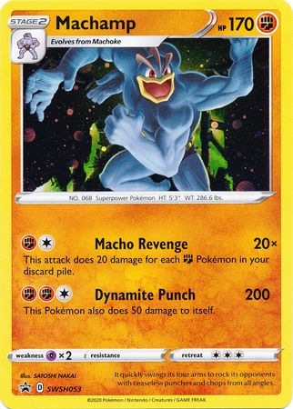 Machamp (SWSH053) [Sword & Shield: Black Star Promos] | Card Citadel