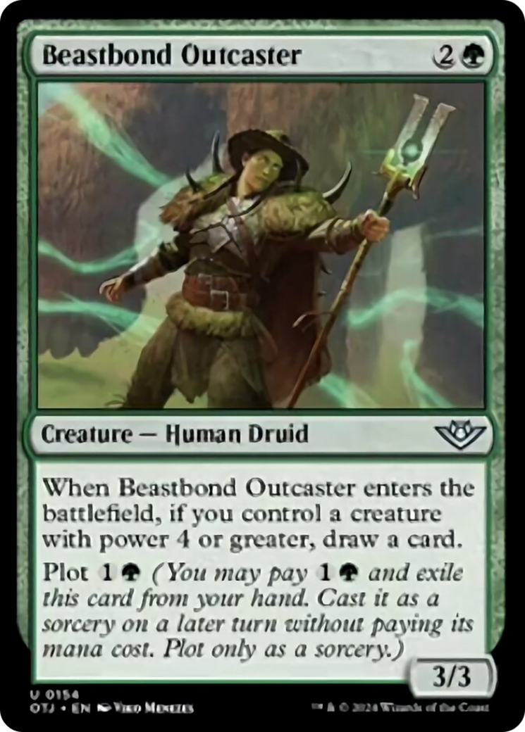 Beastbond Outcaster [Outlaws of Thunder Junction] | Card Citadel