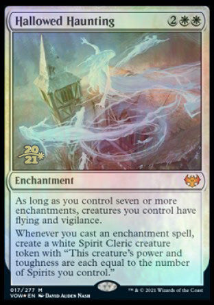 Hallowed Haunting [Innistrad: Crimson Vow Prerelease Promos] | Card Citadel