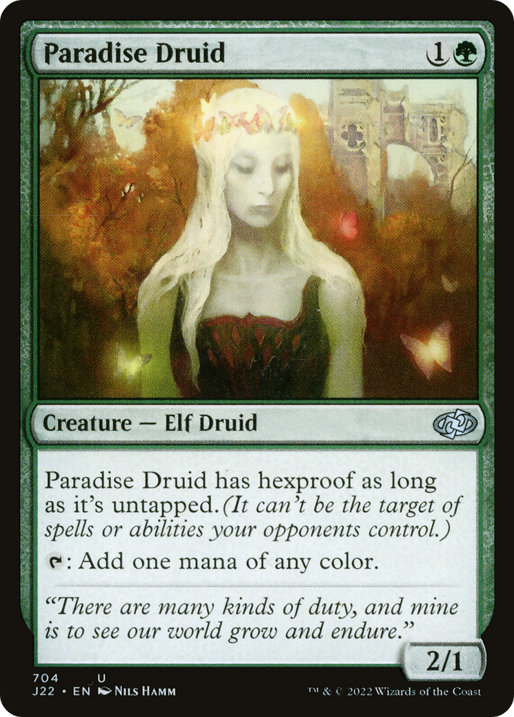Paradise Druid [Jumpstart 2022] | Card Citadel