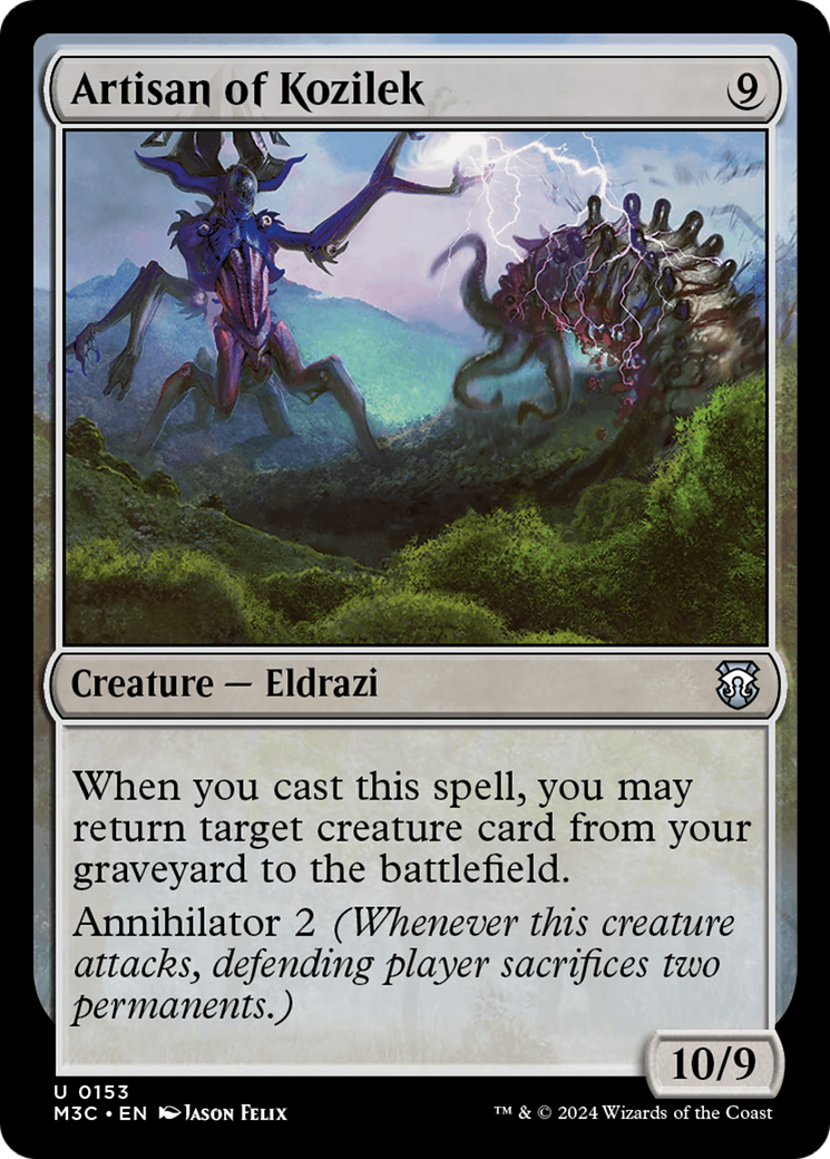 Artisan of Kozilek (Ripple Foil) [Modern Horizons 3 Commander] | Card Citadel