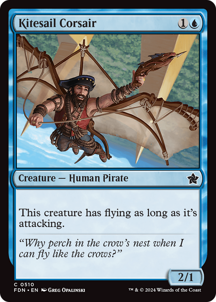 Kitesail Corsair [Foundations] | Card Citadel